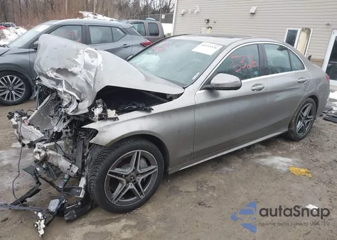 2020 Mercedes-Benz C 300 4Matic from USA, damaged, VIN WDDWF8EB6LR541528